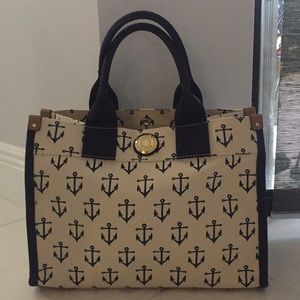 Tommy Hilfiger Canvas anchor purse